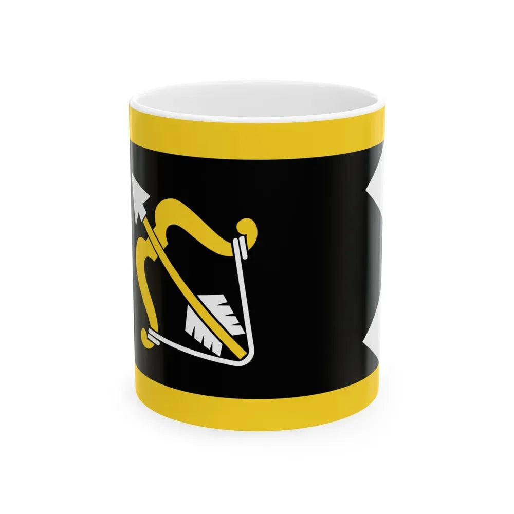 Flag of Northern Savonia Finland - White Coffee Mug 11oz - Go Mug Yourself