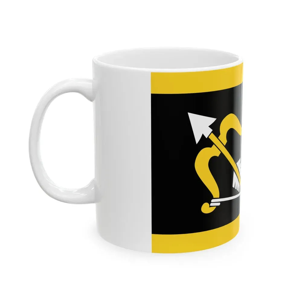 Flag of Northern Savonia Finland - White Coffee Mug - Go Mug Yourself