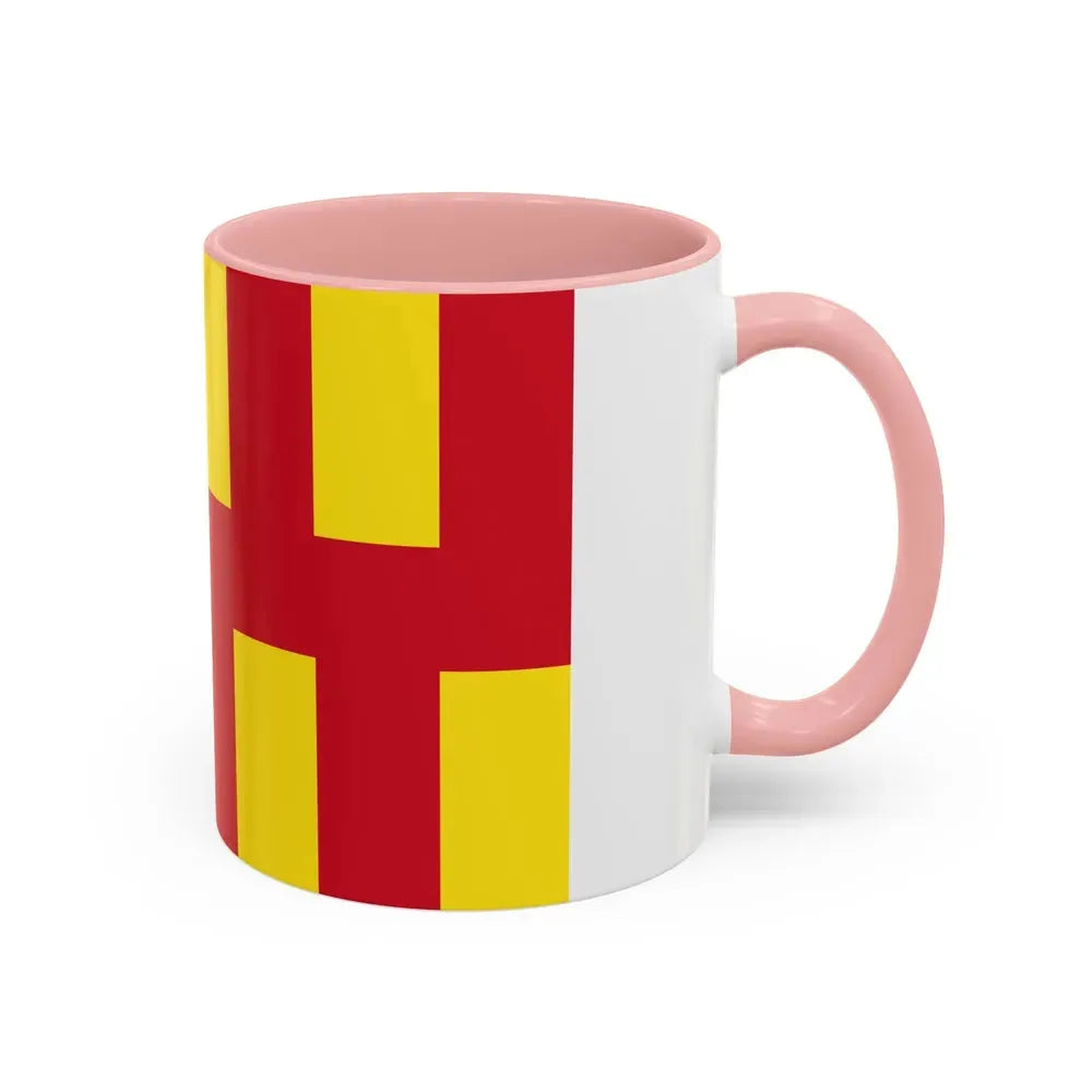 Flag of Northumberland UK - Accent Coffee Mug - Go Mug Yourself