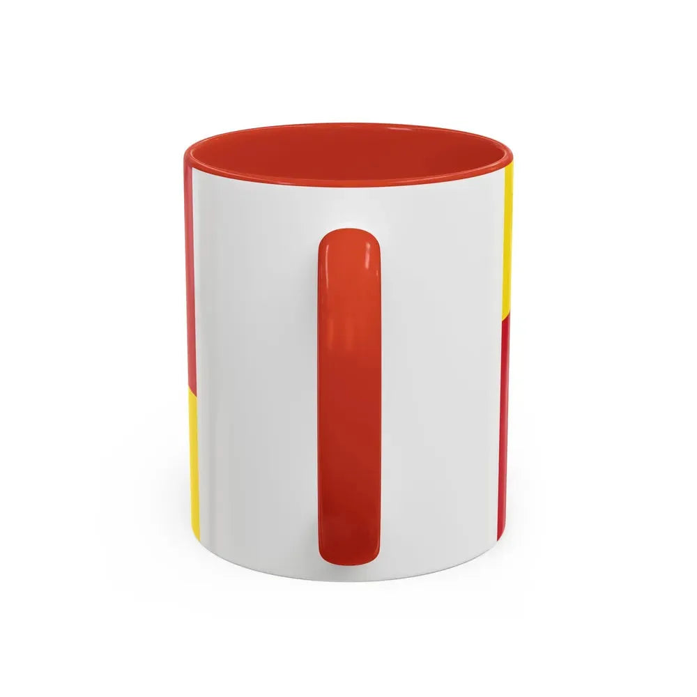 Flag of Northumberland UK - Accent Coffee Mug - Go Mug Yourself
