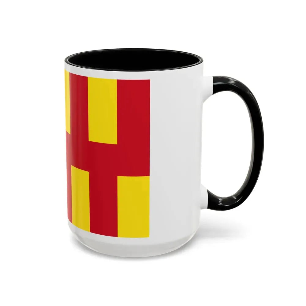 Flag of Northumberland UK - Accent Coffee Mug - Go Mug Yourself