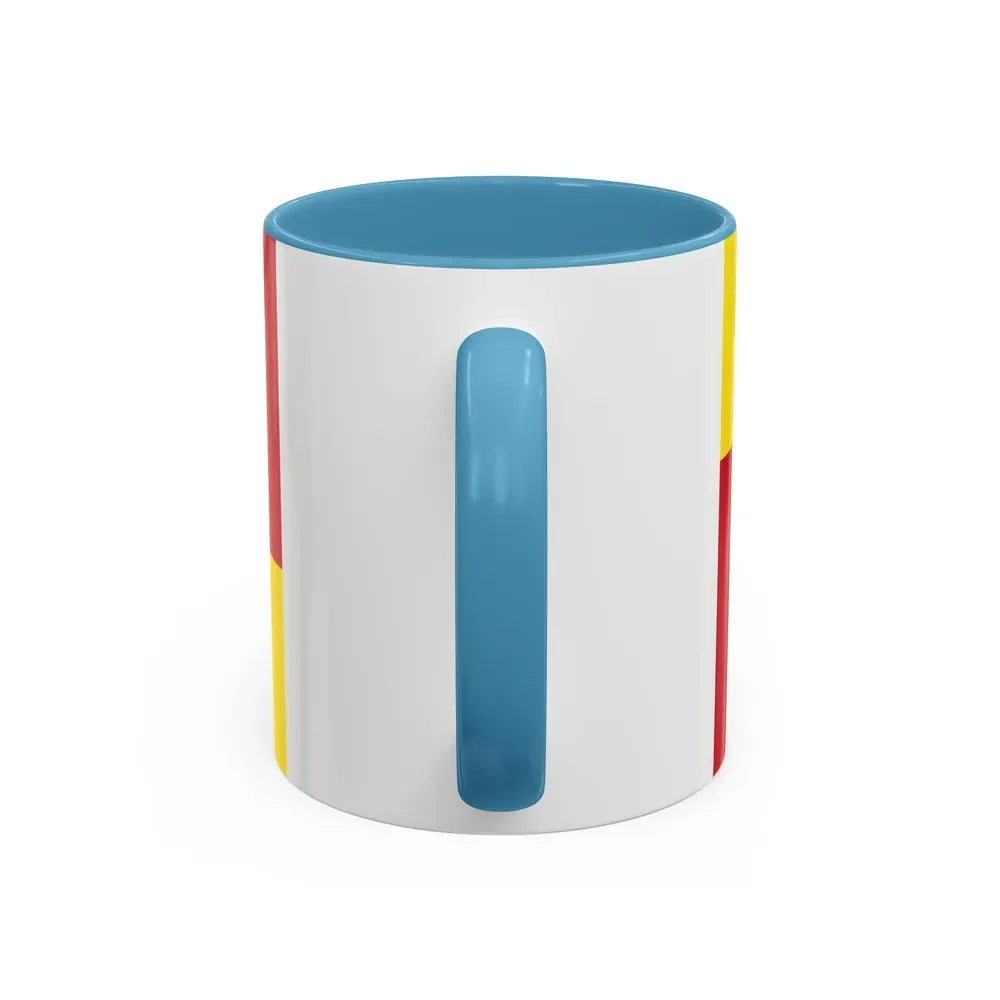 Flag of Northumberland UK - Accent Coffee Mug - Go Mug Yourself
