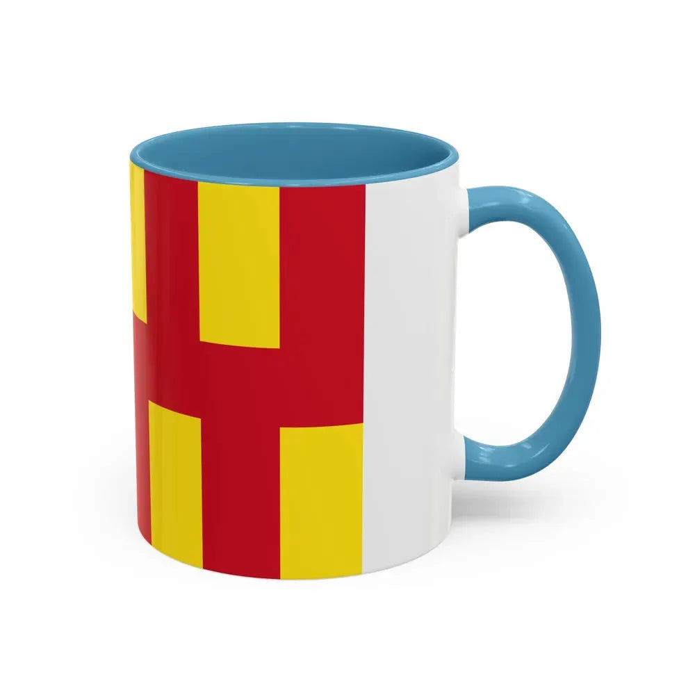Flag of Northumberland UK - Accent Coffee Mug - Go Mug Yourself