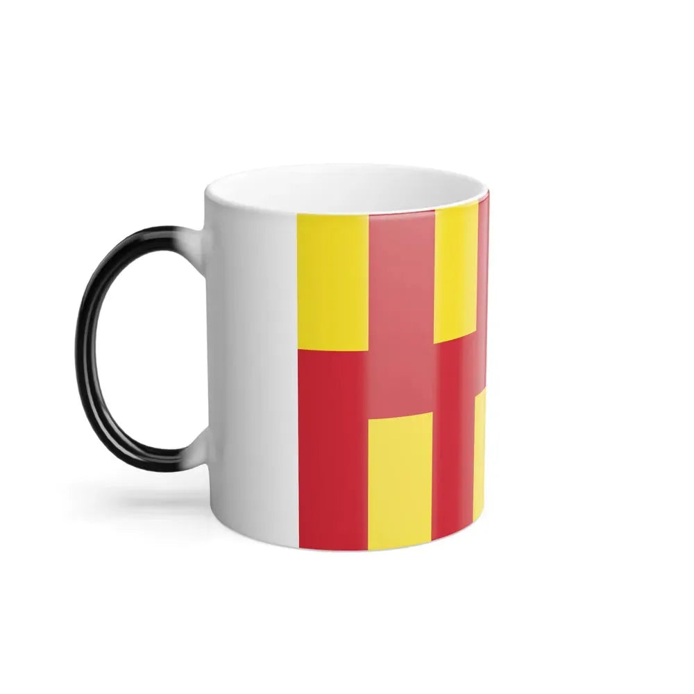 Flag of Northumberland UK - Color Changing Coffee Mug - Go Mug Yourself