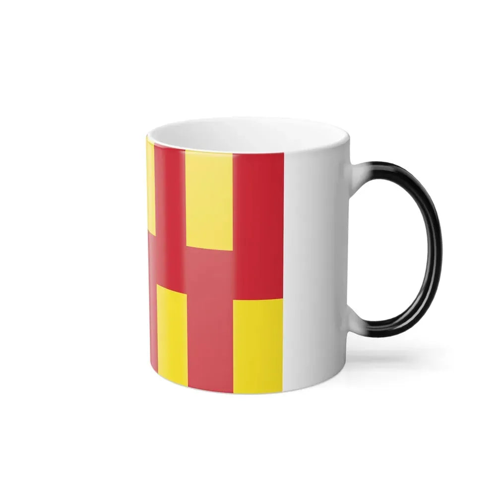 Flag of Northumberland UK - Color Changing Coffee Mug - Go Mug Yourself