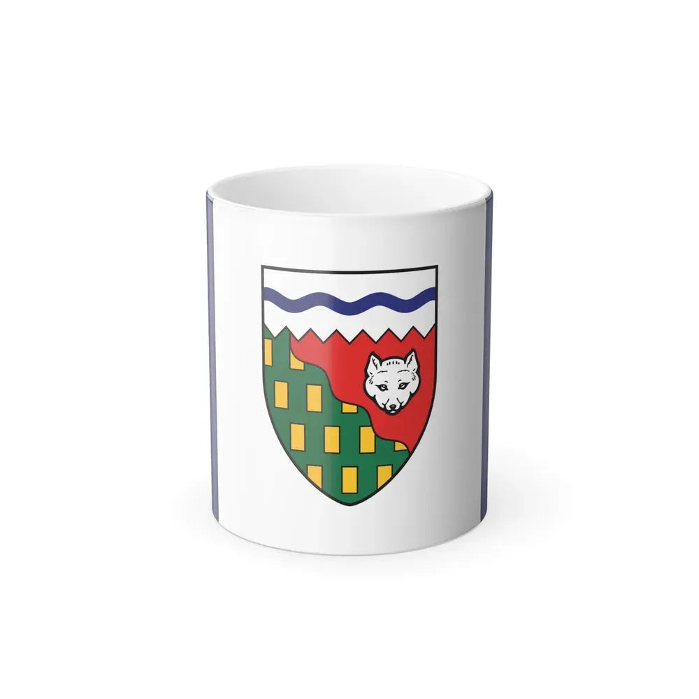 Flag of Northwest Territories Canada - Color Changing Coffee Mug 11oz - Go Mug Yourself