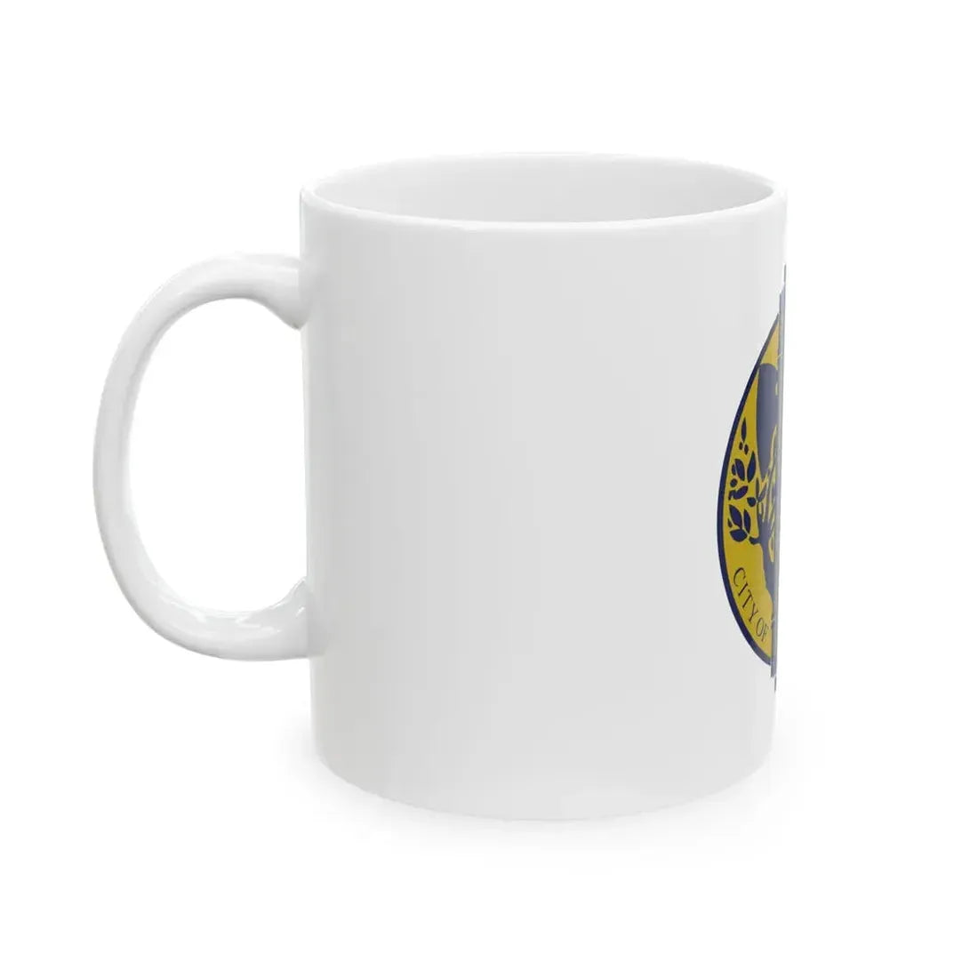 Flag of Norwalk California (United States) White Coffee Mug - Go Mug Yourself