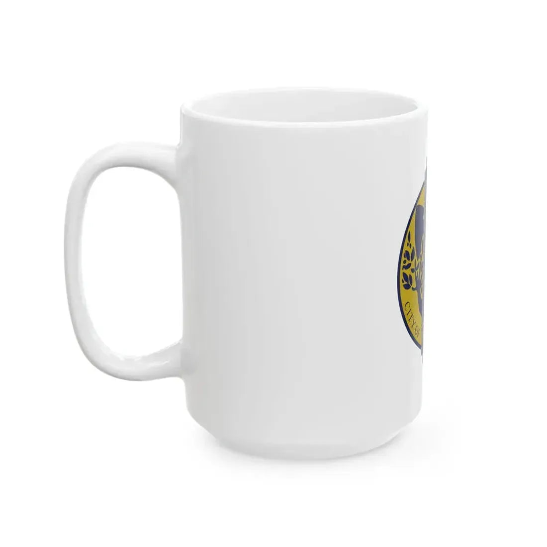 Flag of Norwalk California (United States) White Coffee Mug - Go Mug Yourself