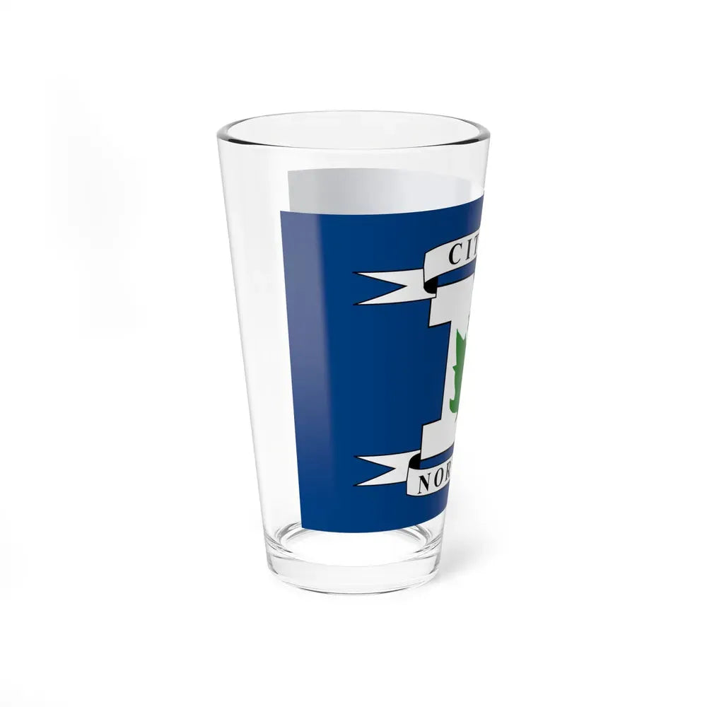 Flag of Norwalk, Ohio - Pint Glass 16oz - Go Mug Yourself