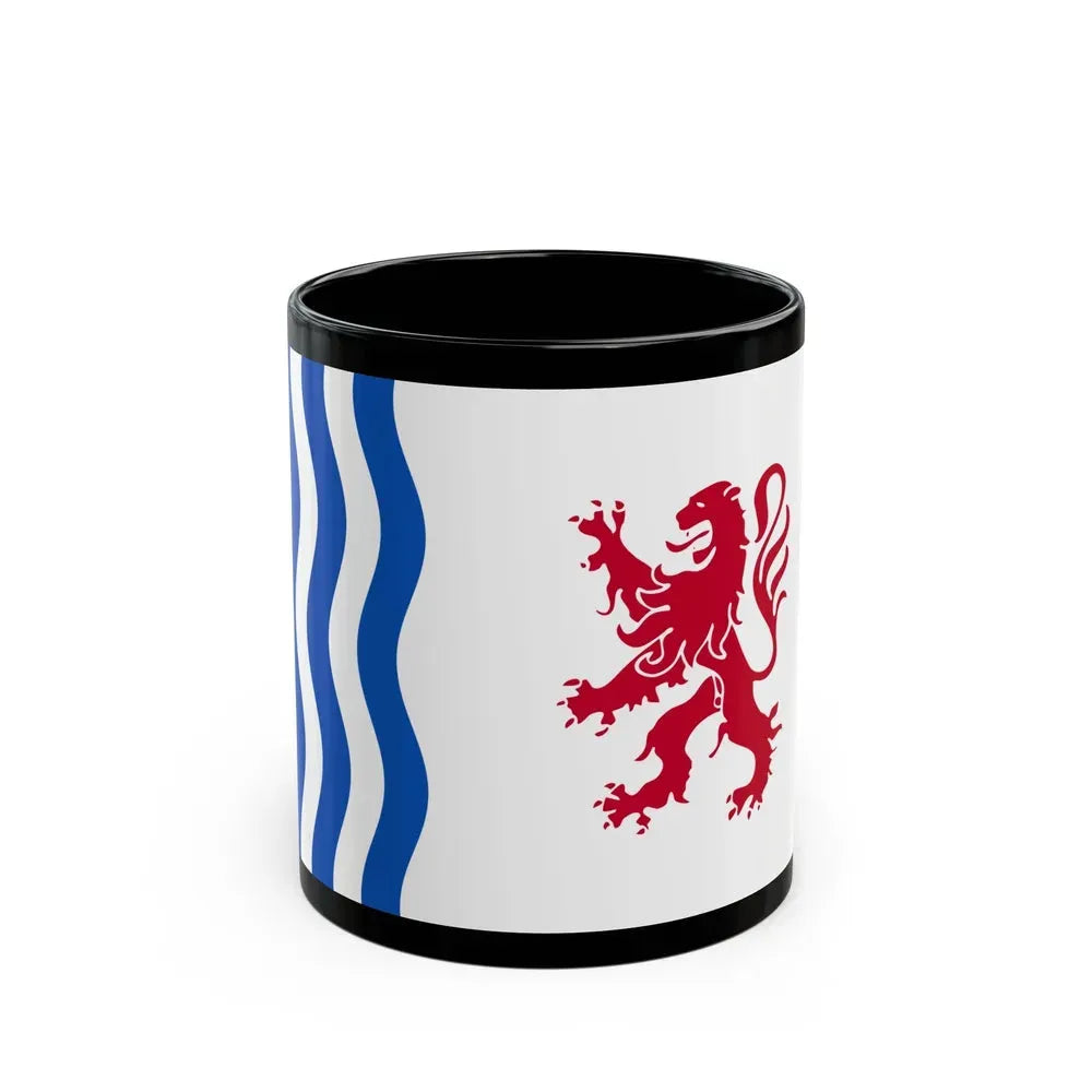 Flag of Nouvelle Aquitaine France - Black Coffee Mug 11oz - Go Mug Yourself