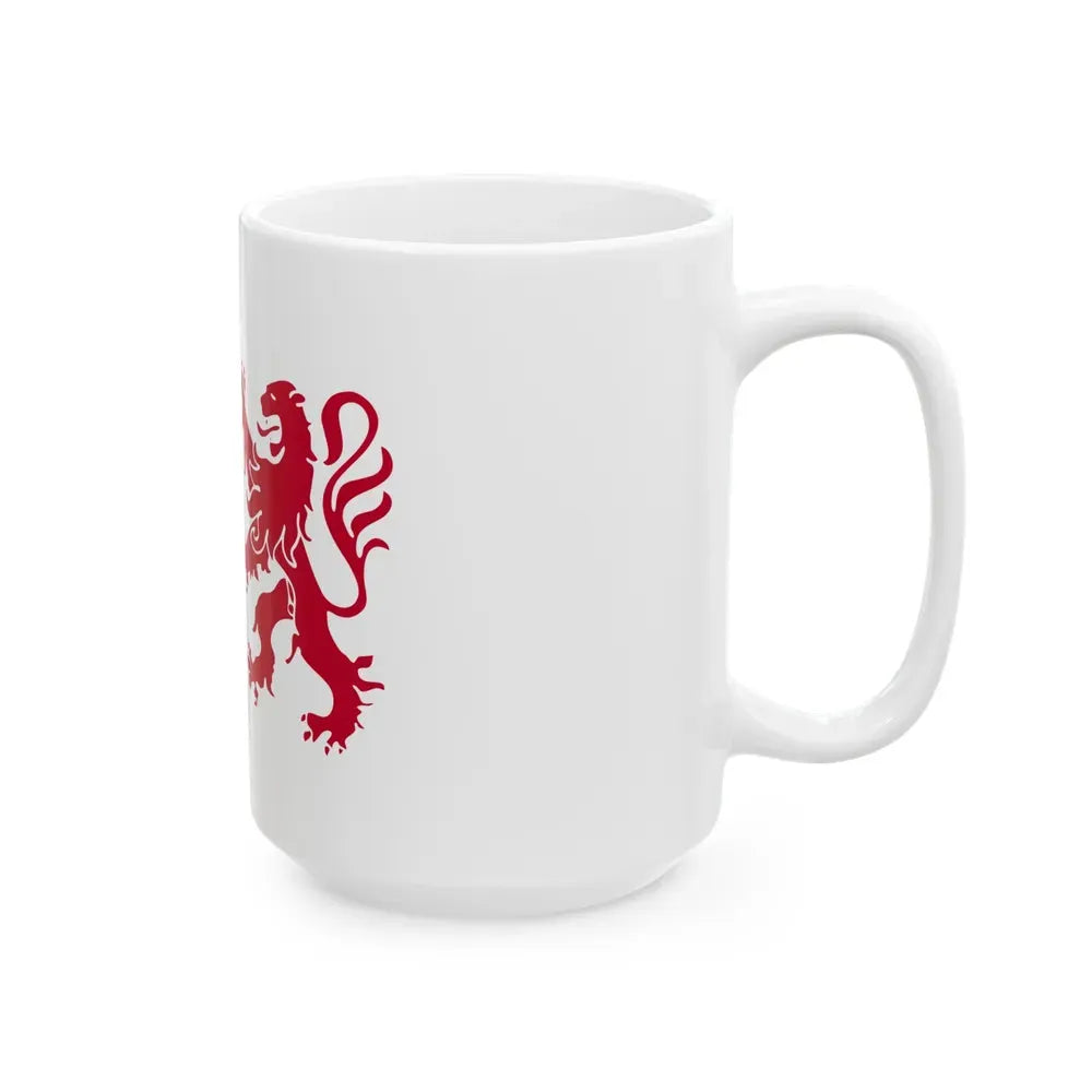 Flag of Nouvelle Aquitaine France - White Coffee Mug - Go Mug Yourself