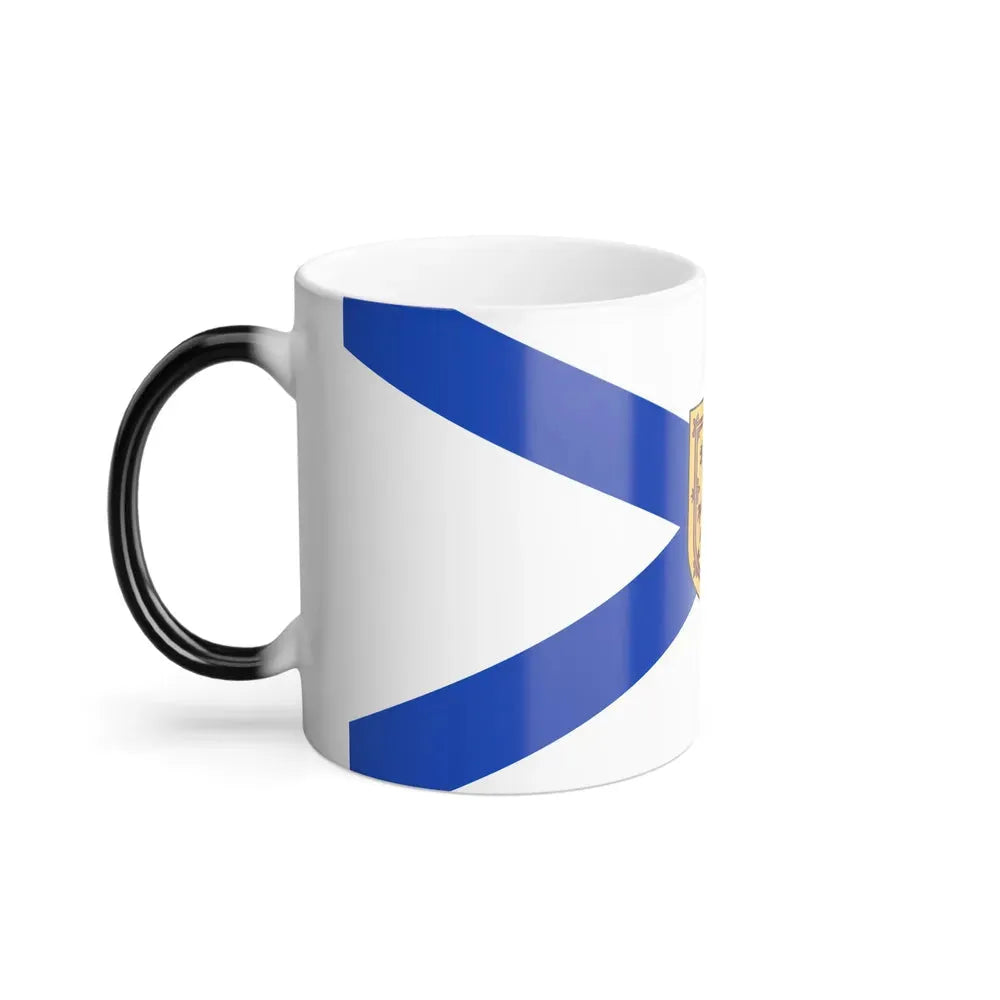 Flag of Nova Scotia Canada - Color Changing Coffee Mug - Go Mug Yourself