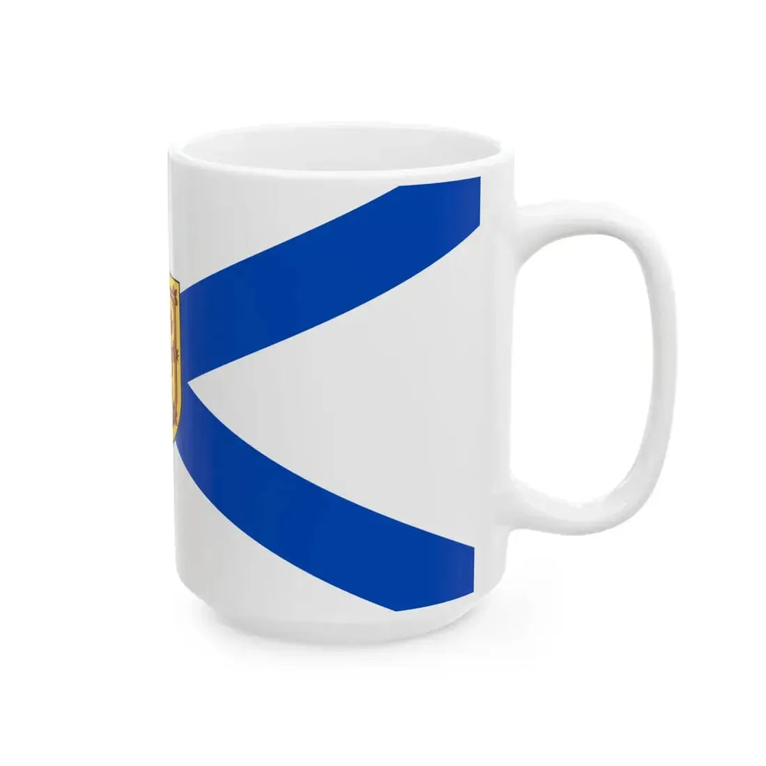Flag of Nova Scotia (Canada) White Coffee Mug - Go Mug Yourself