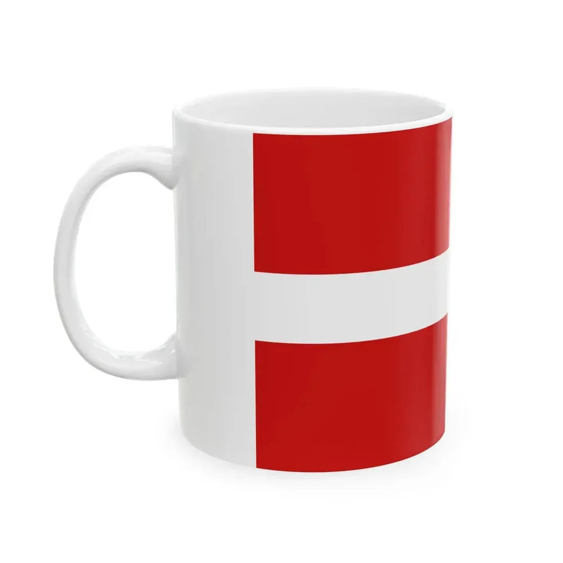 Flag of Novara (Italy) White Coffee Mug - Go Mug Yourself