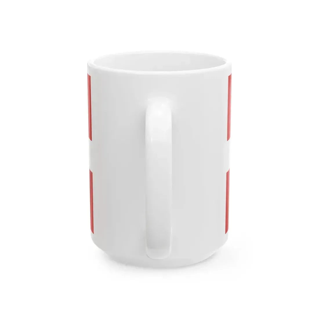 Flag of Novara (Italy) White Coffee Mug - Go Mug Yourself