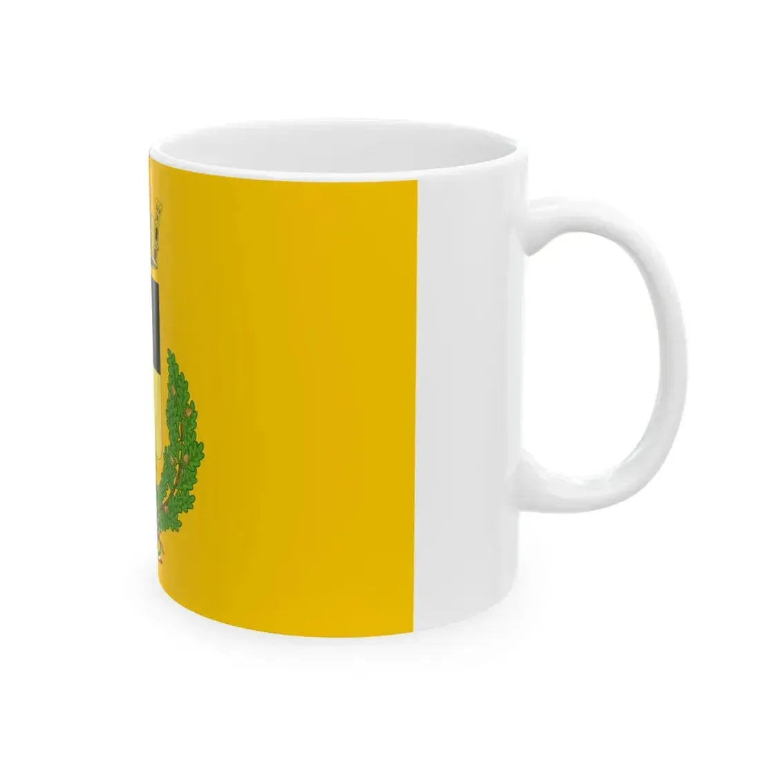 Flag of Novellara (Italy) White Coffee Mug - Go Mug Yourself
