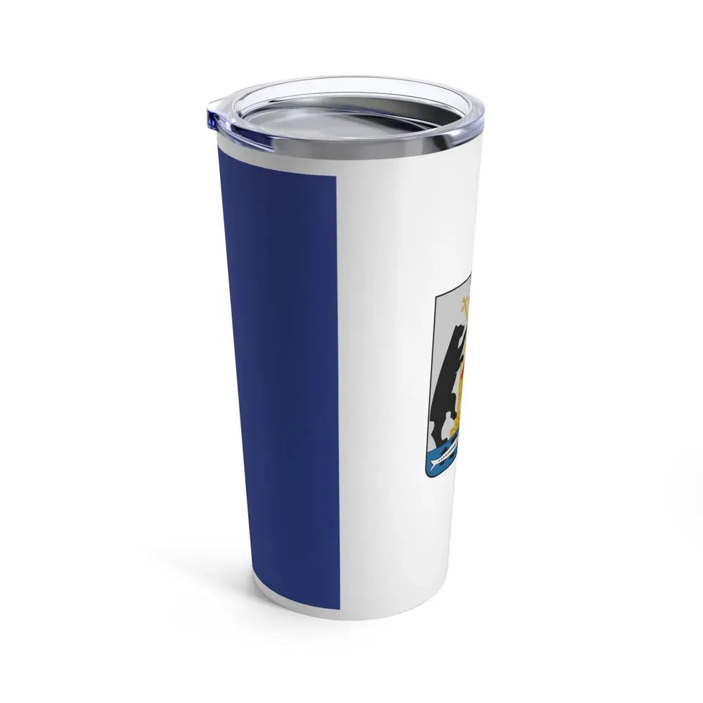 Flag of Novgorod Oblast Russia - Tumbler 20oz - Go Mug Yourself