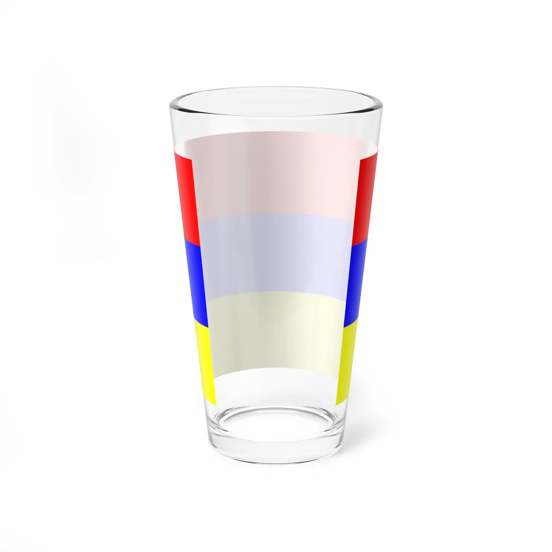 Flag of Novoaidar (Ukraine) Pint Glass 16oz - Go Mug Yourself