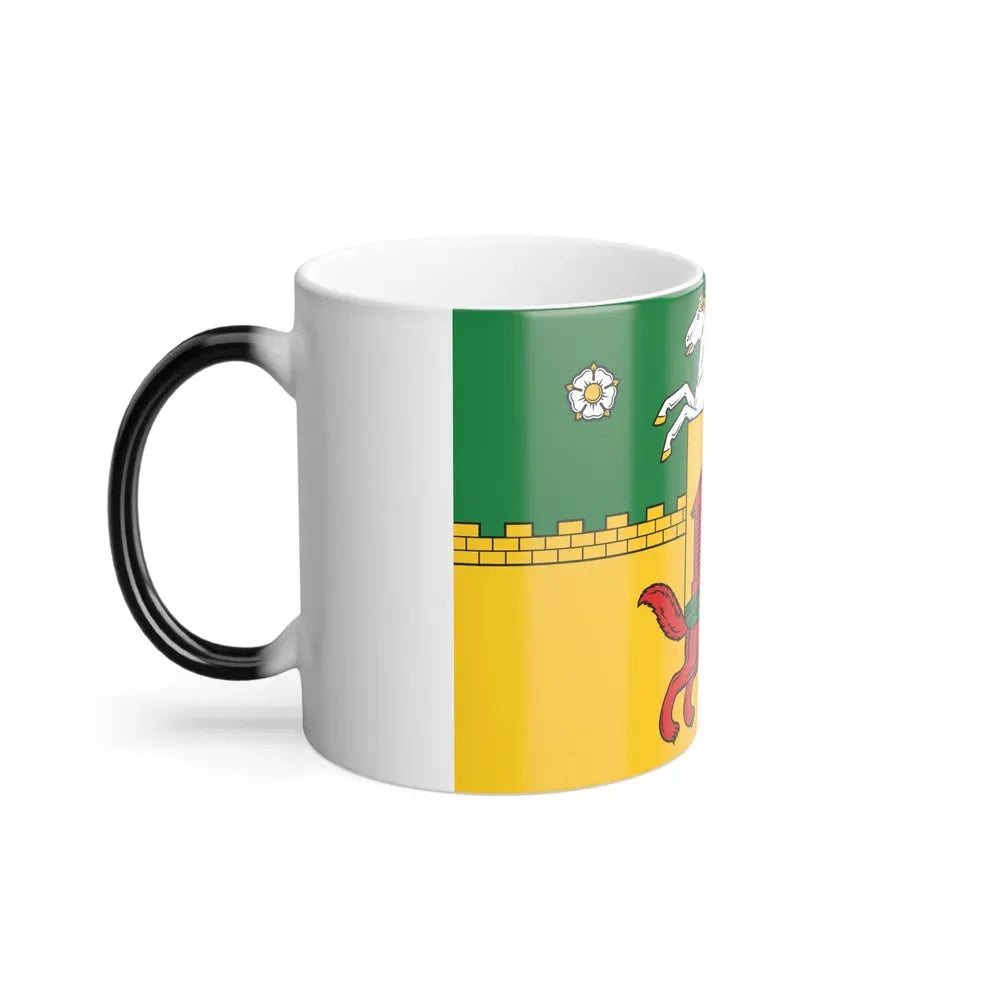 Flag of Novokuznetsk Russia - Color Changing Coffee Mug - Go Mug Yourself