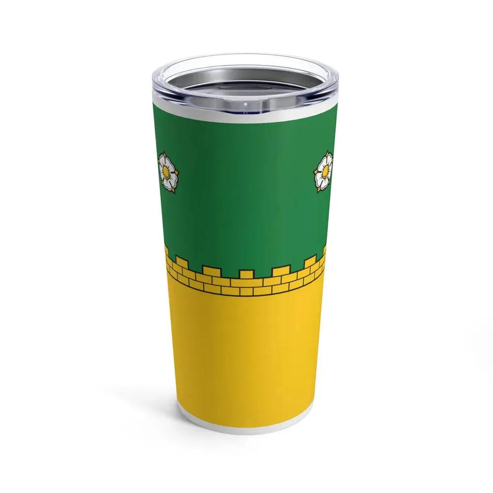 Flag of Novokuznetsk Russia - Tumbler 20oz - Go Mug Yourself