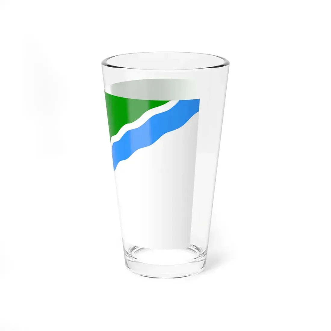 Flag of Novosibirsk Russia - Pint Glass 16oz - Go Mug Yourself