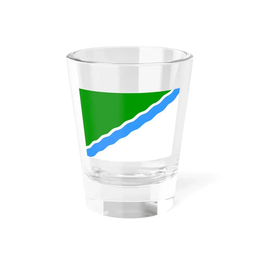 Flag of Novosibirsk Russia - Shot Glass 1.5oz 1.5oz - Go Mug Yourself