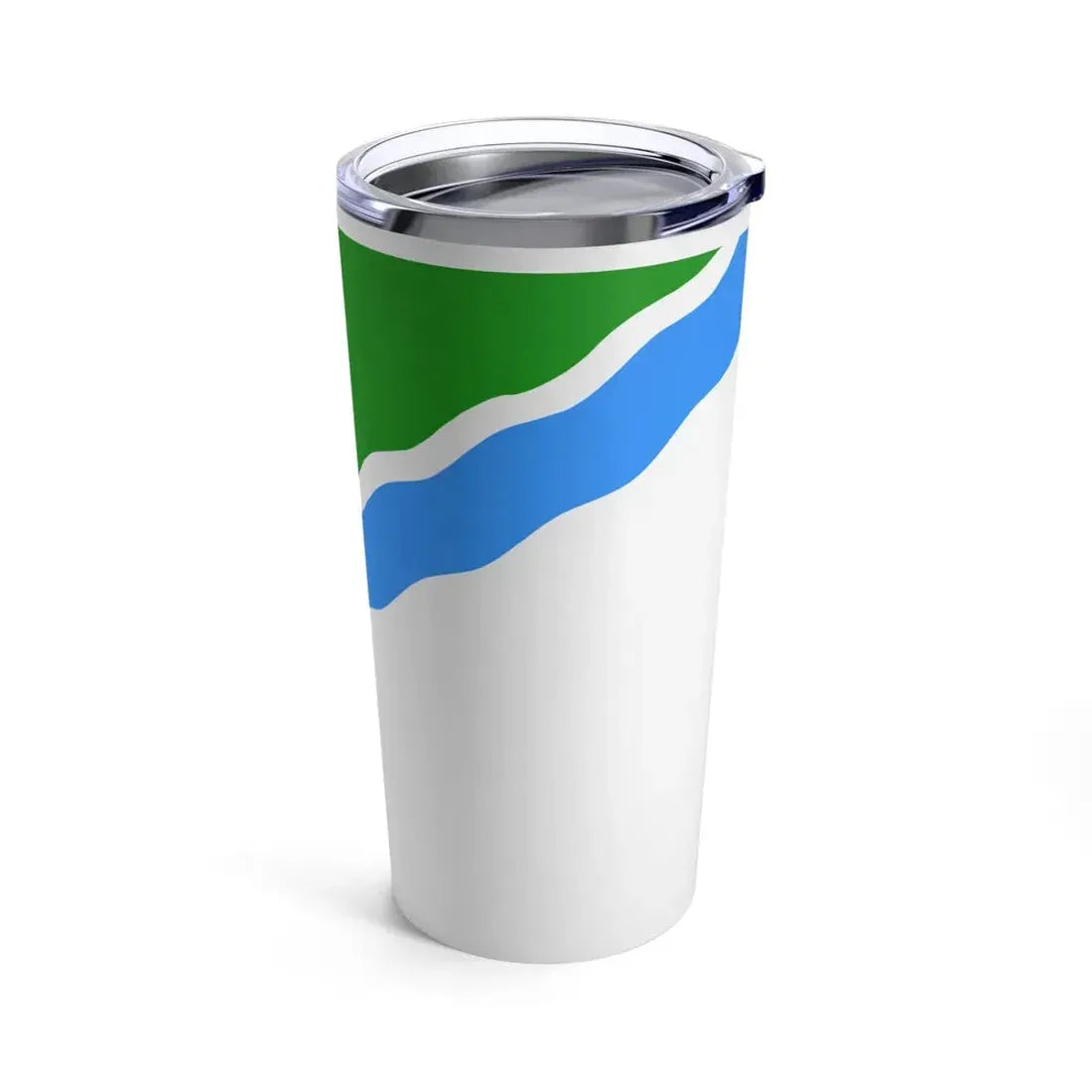 Flag of Novosibirsk Russia - Tumbler 20oz - Go Mug Yourself