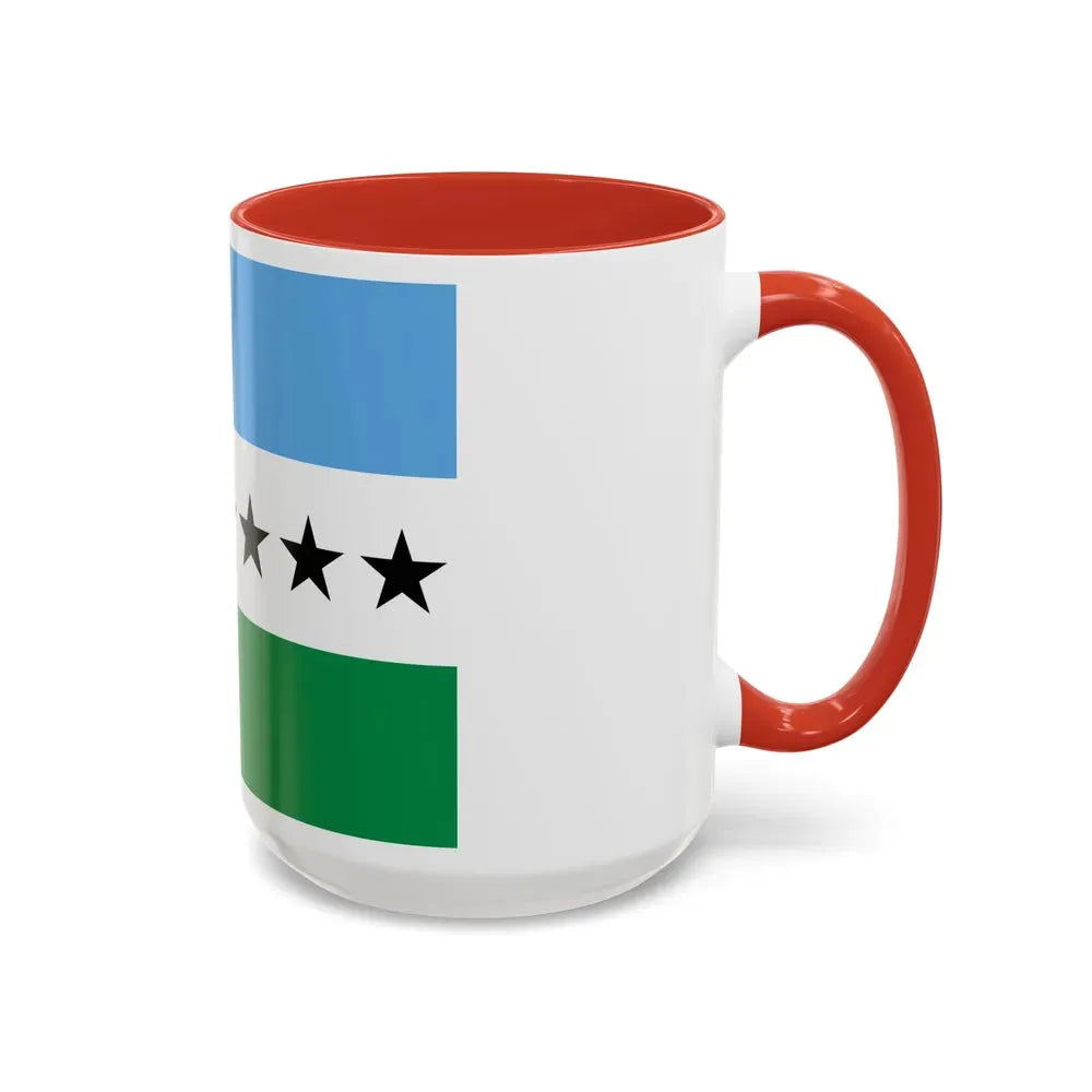 Flag of Nueva Loja Ecuador - Accent Coffee Mug - Go Mug Yourself