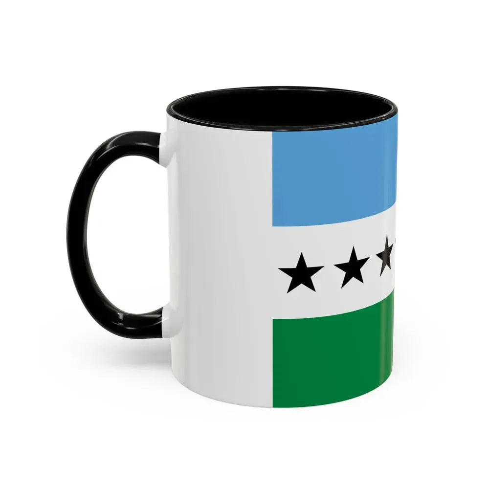 Flag of Nueva Loja Ecuador - Accent Coffee Mug - Go Mug Yourself