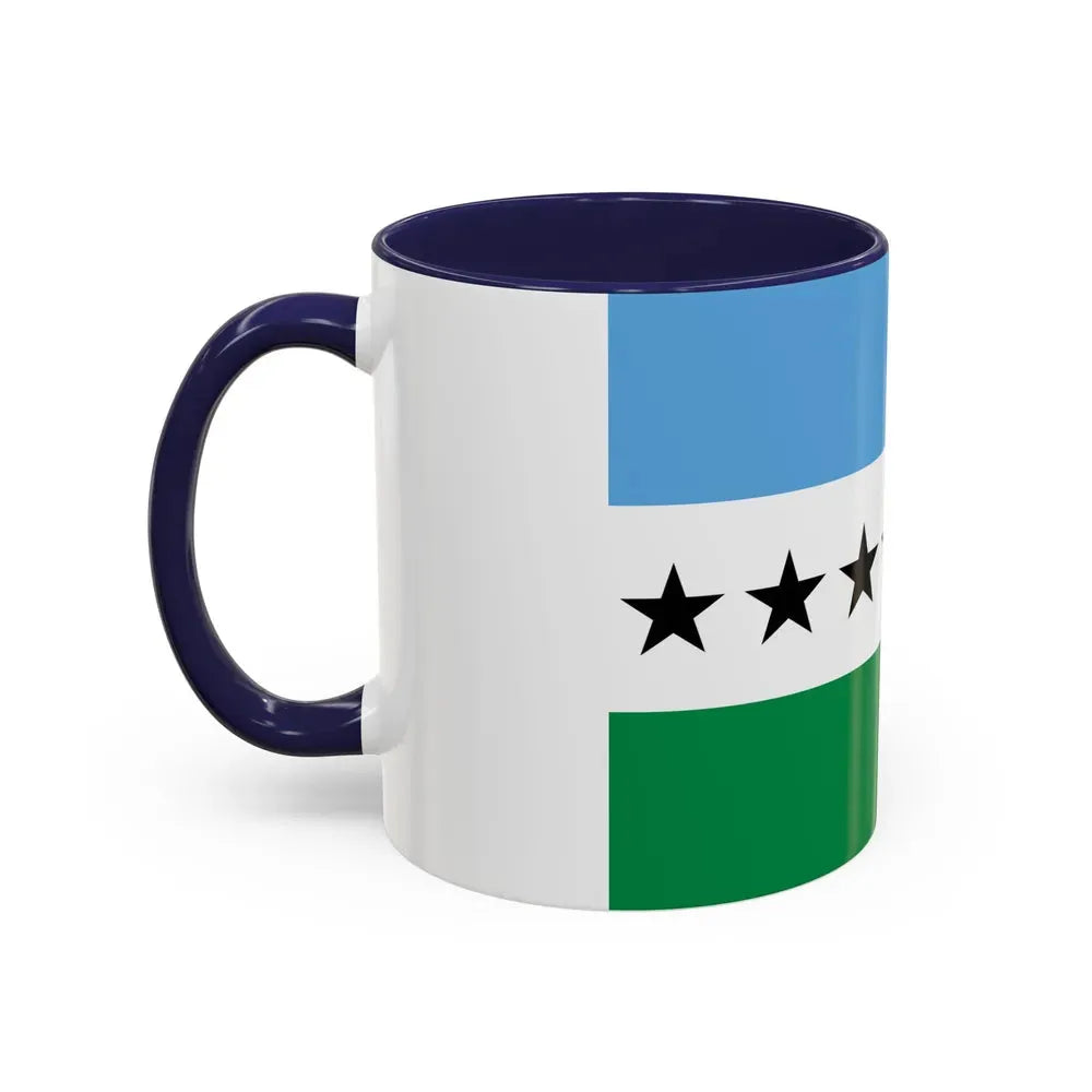 Flag of Nueva Loja Ecuador - Accent Coffee Mug - Go Mug Yourself