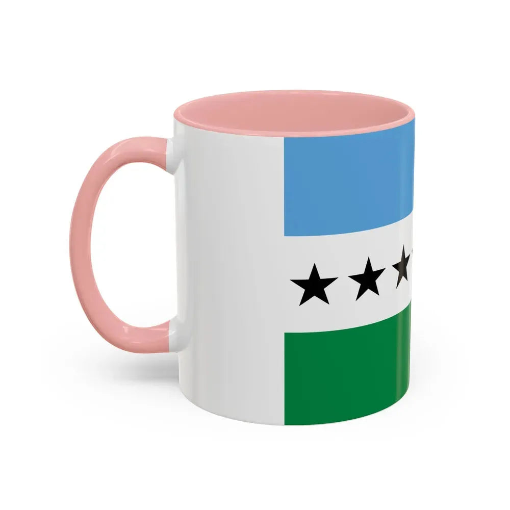 Flag of Nueva Loja Ecuador - Accent Coffee Mug - Go Mug Yourself