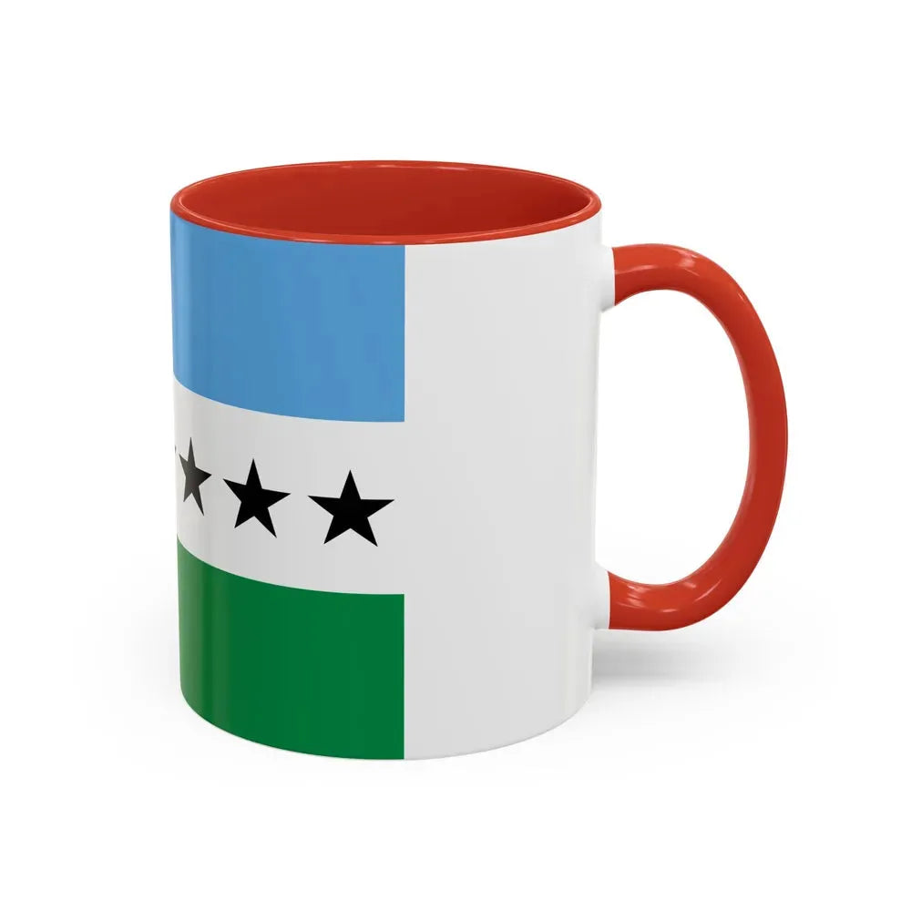 Flag of Nueva Loja Ecuador - Accent Coffee Mug - Go Mug Yourself