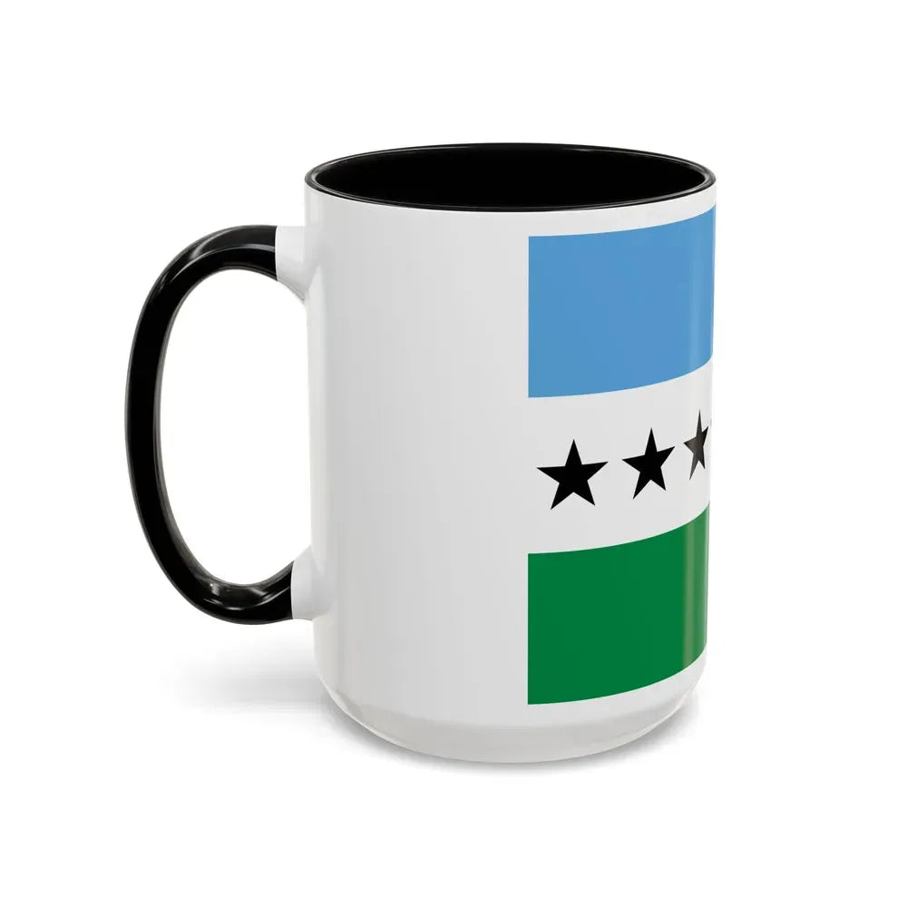 Flag of Nueva Loja Ecuador - Accent Coffee Mug - Go Mug Yourself