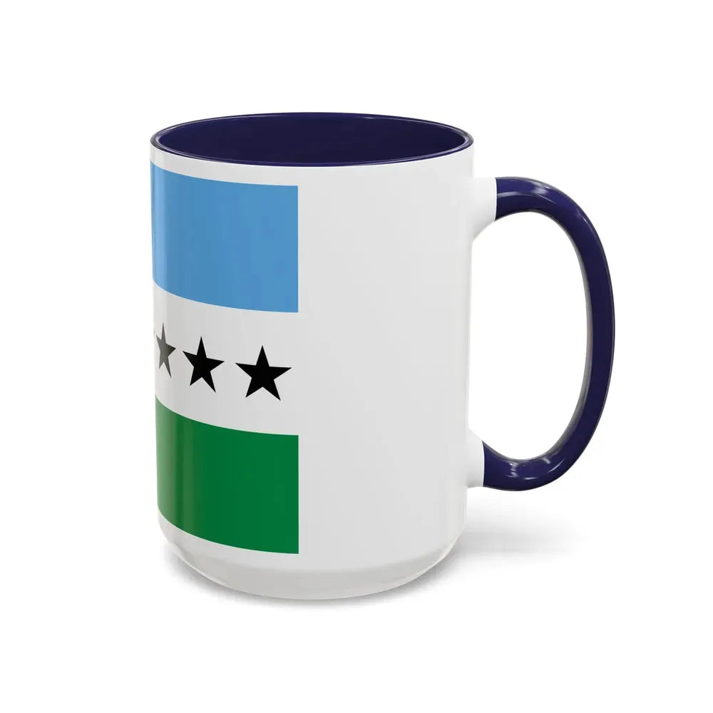 Flag of Nueva Loja Ecuador - Accent Coffee Mug - Go Mug Yourself
