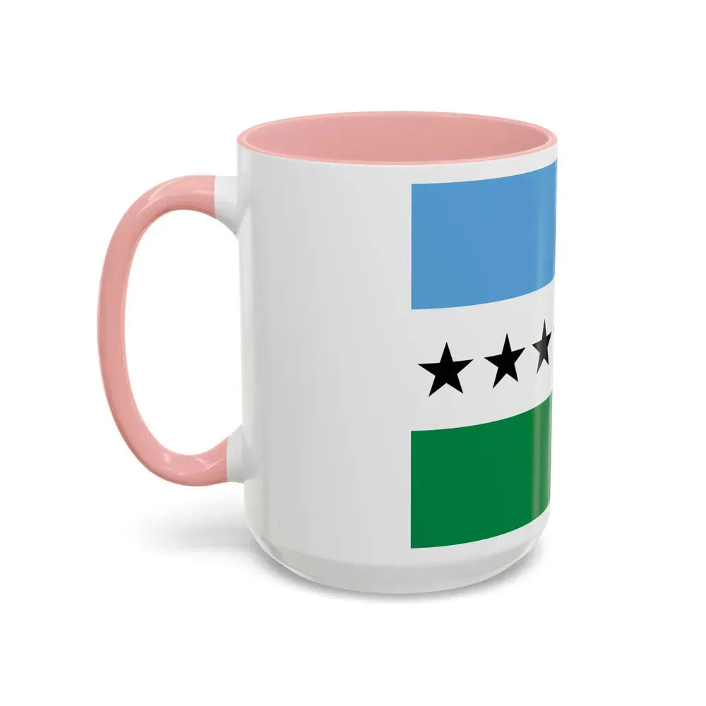 Flag of Nueva Loja Ecuador - Accent Coffee Mug - Go Mug Yourself