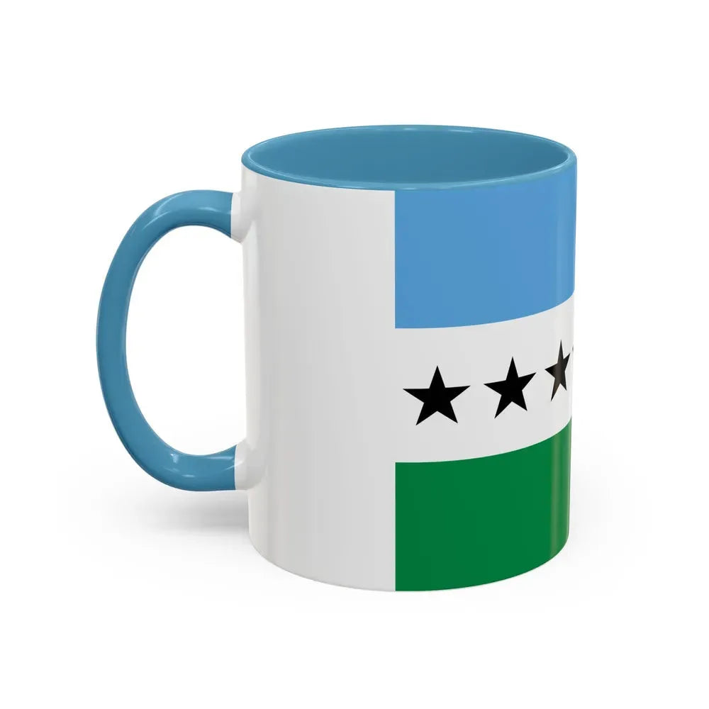 Flag of Nueva Loja Ecuador - Accent Coffee Mug - Go Mug Yourself