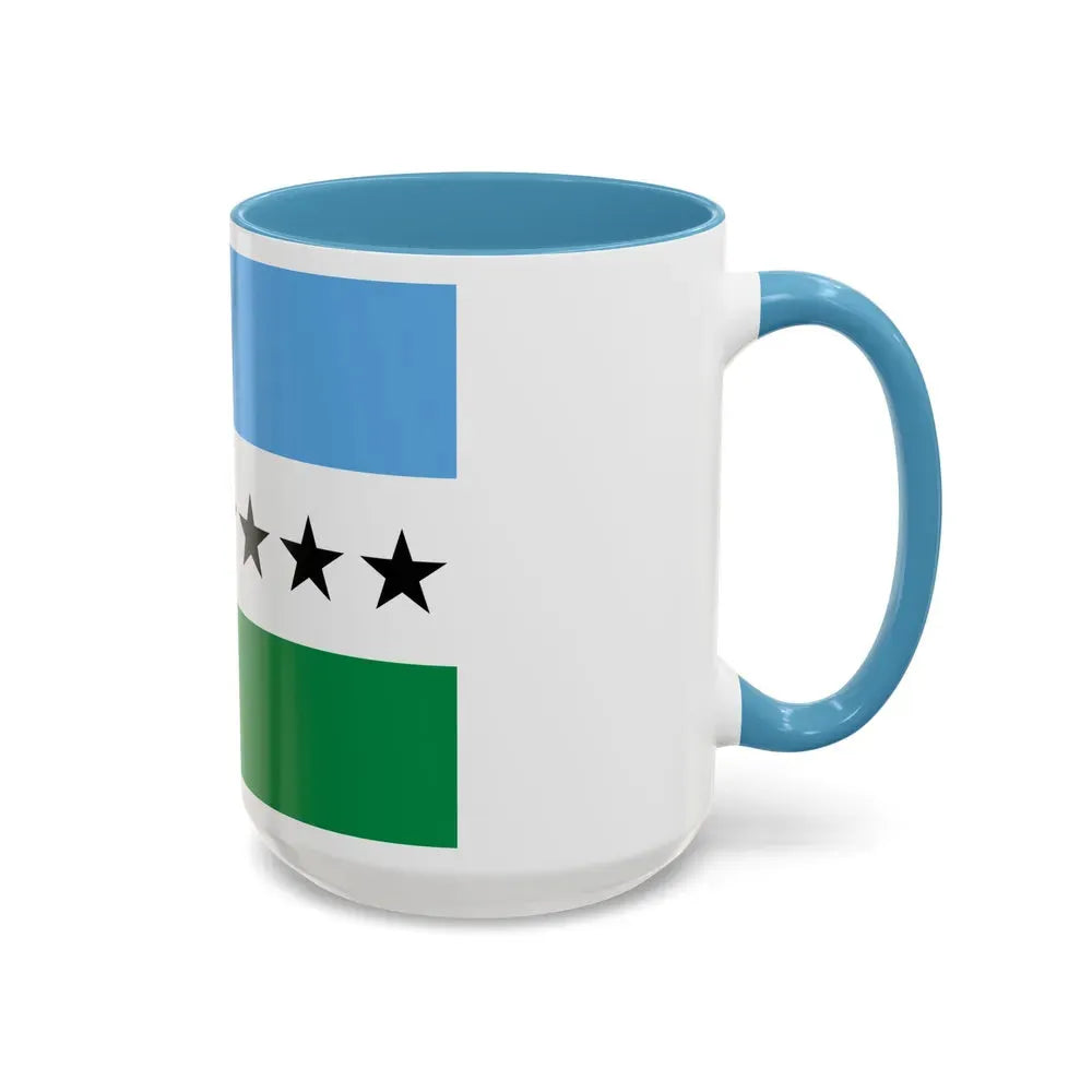 Flag of Nueva Loja Ecuador - Accent Coffee Mug - Go Mug Yourself