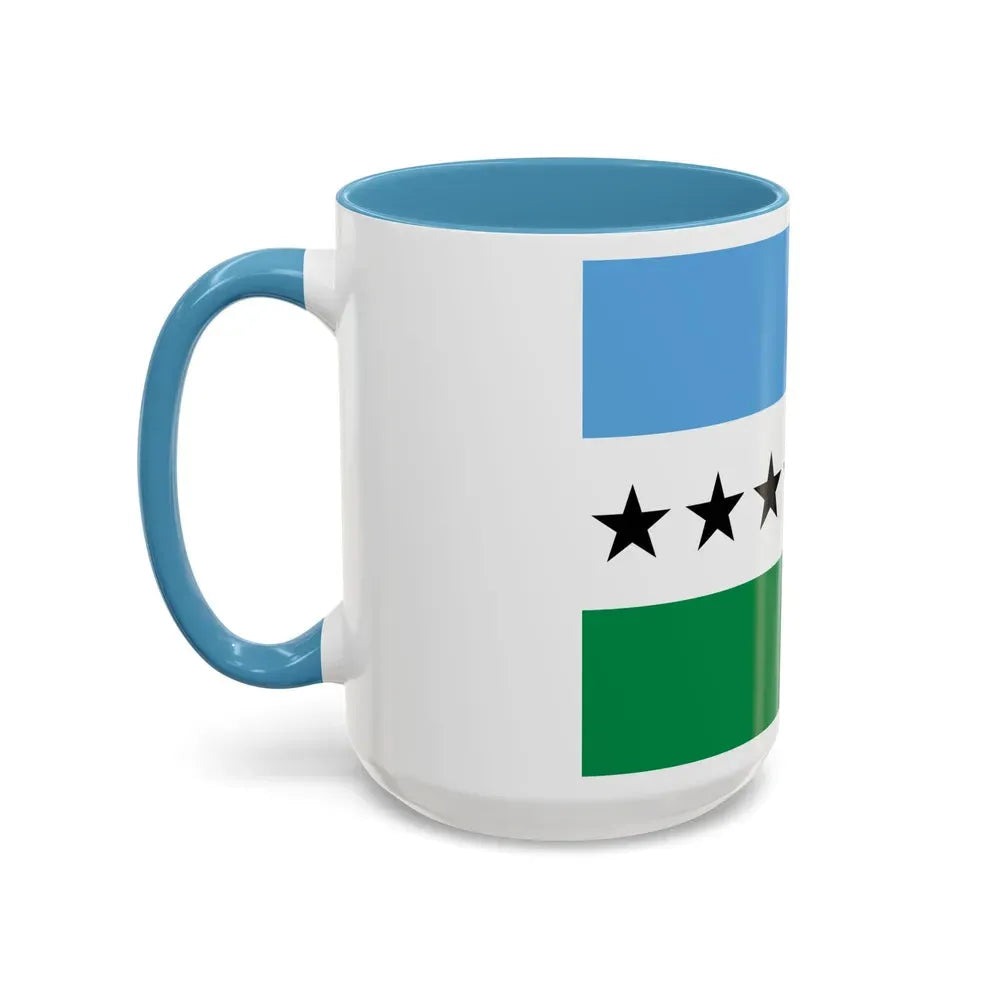 Flag of Nueva Loja Ecuador - Accent Coffee Mug - Go Mug Yourself