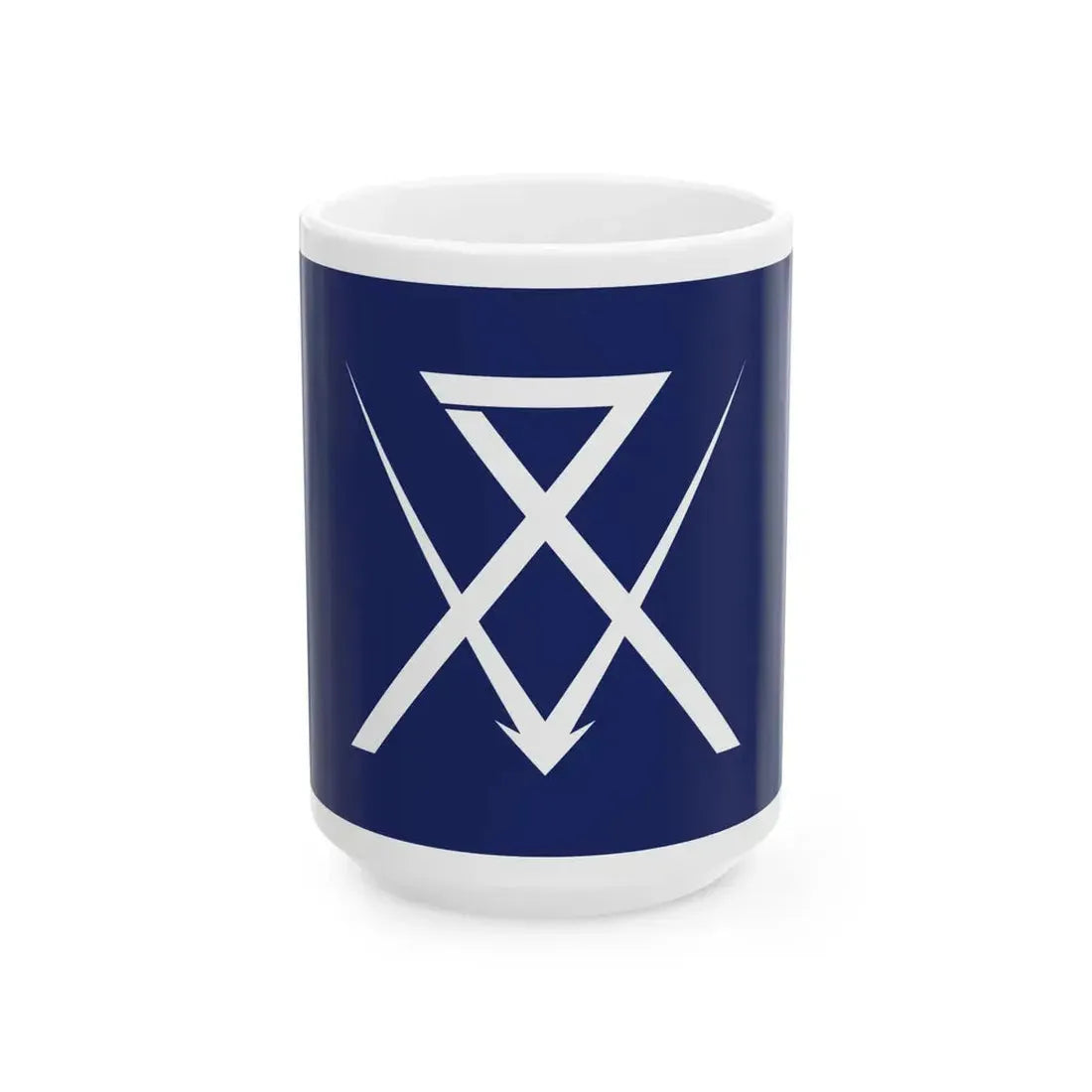 Flag of Numazu Shizuoka (Japan) White Coffee Mug 15oz - Go Mug Yourself