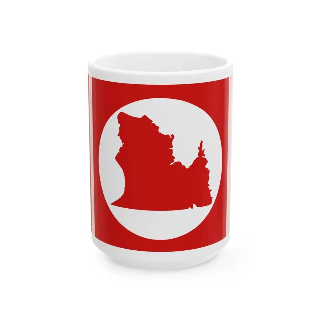 Flag of Nunavik (Canada) White Coffee Mug 15oz - Go Mug Yourself