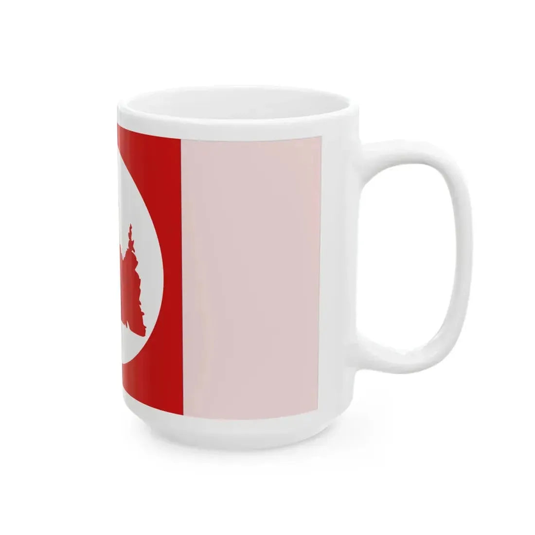 Flag of Nunavik (Canada) White Coffee Mug - Go Mug Yourself
