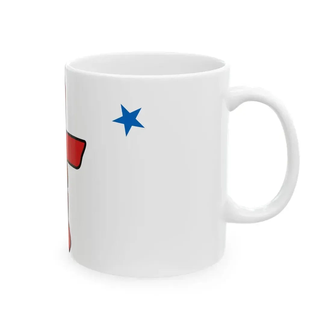 Flag of Nunavut 3-2 (Canada) White Coffee Mug - Go Mug Yourself