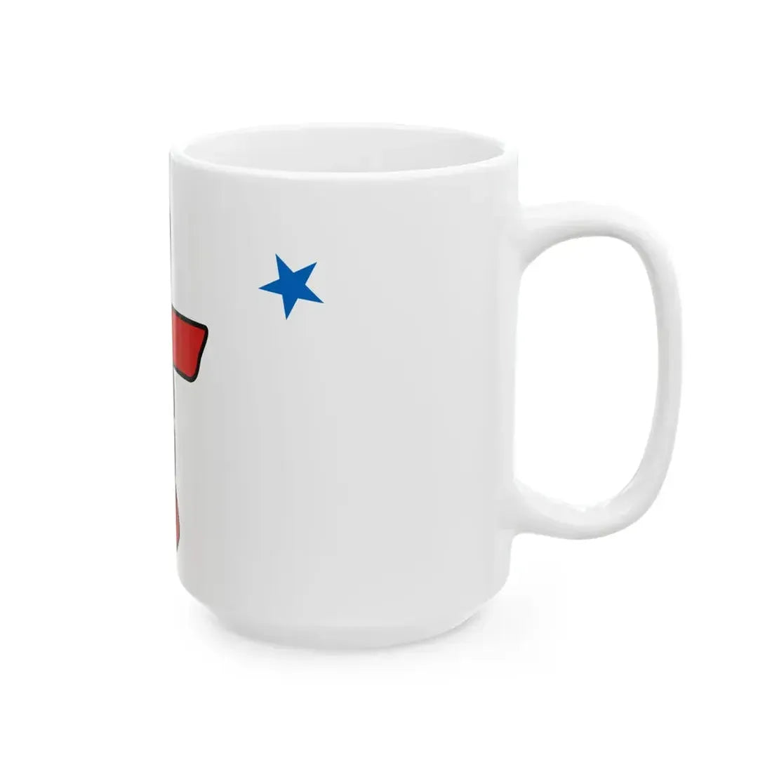 Flag of Nunavut 3-2 (Canada) White Coffee Mug - Go Mug Yourself