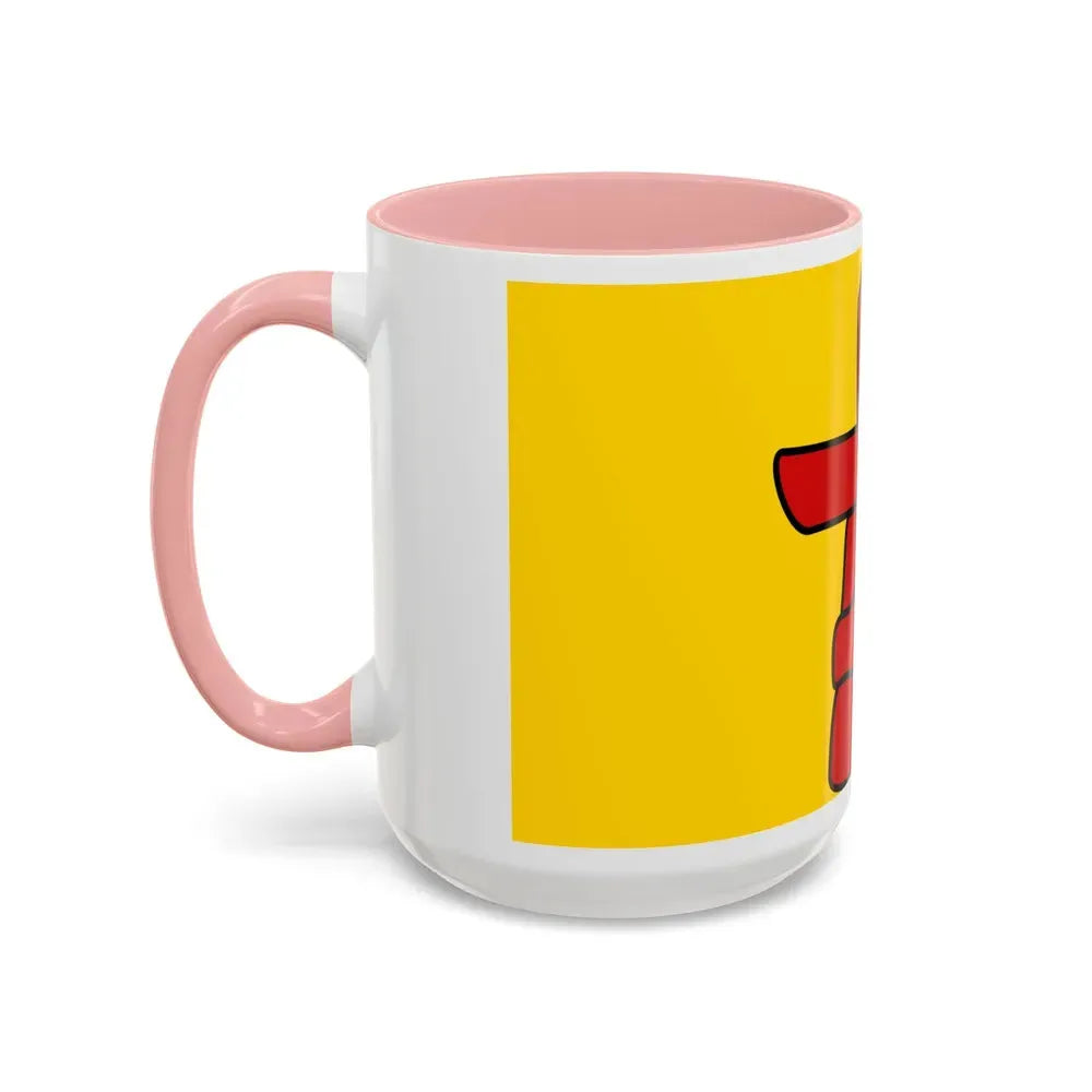 Flag of Nunavut Canada - Accent Coffee Mug - Go Mug Yourself