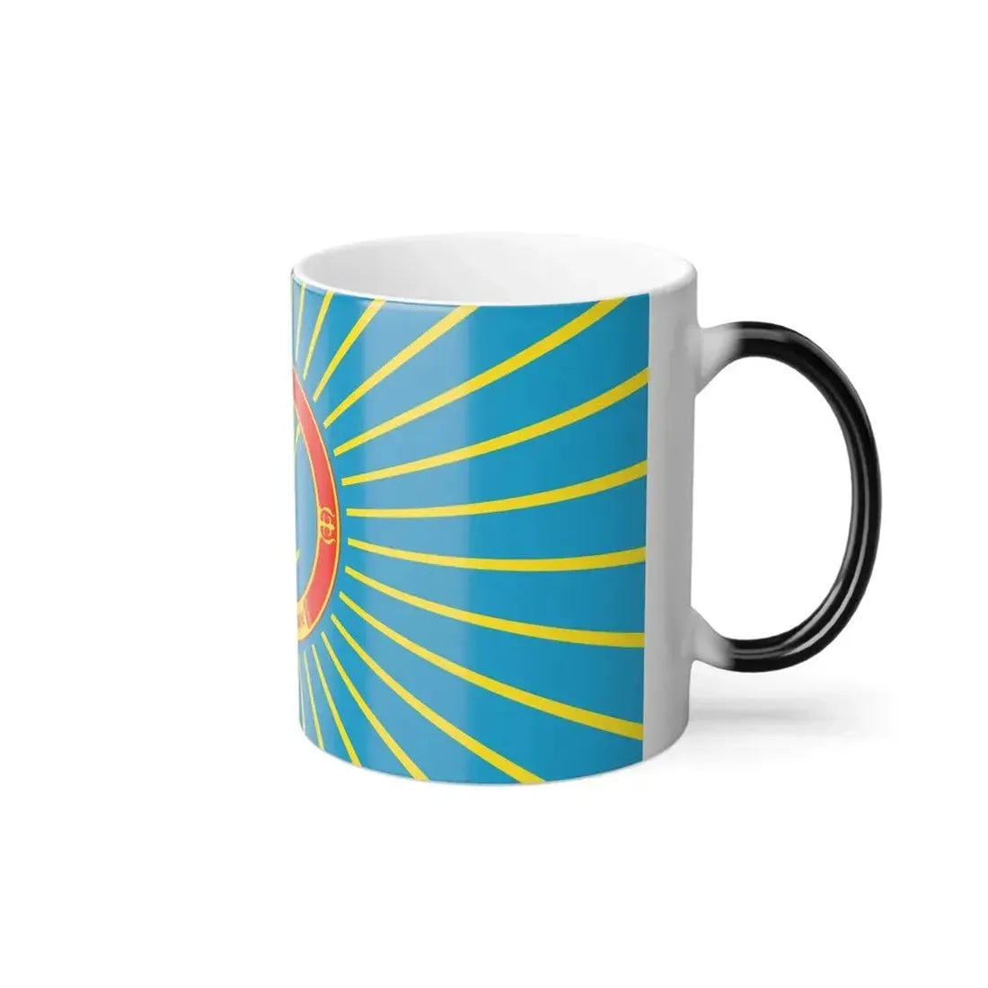 Flag of Nur Sultan Kazakhstan - Color Changing Coffee Mug - Go Mug Yourself