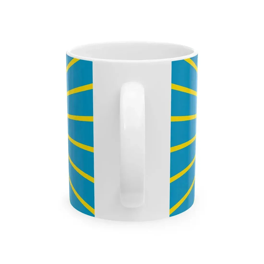 Flag of Nur-Sultan Kazakhstan (Kazakhstan) White Coffee Mug - Go Mug Yourself