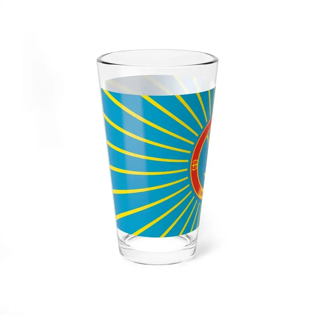 Flag of Nur Sultan Kazakhstan - Pint Glass 16oz - Go Mug Yourself