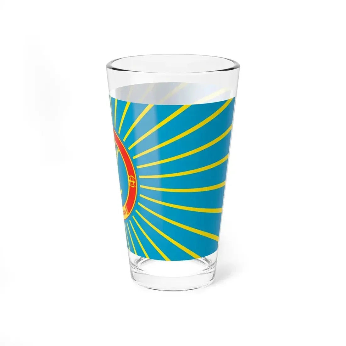 Flag of Nur Sultan Kazakhstan - Pint Glass 16oz - Go Mug Yourself