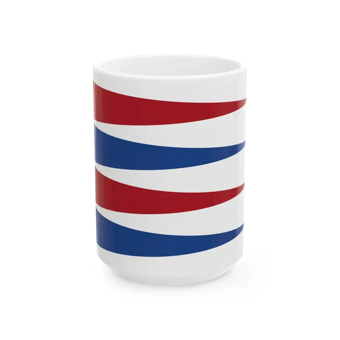 Flag of NVvV (Netherlands) White Coffee Mug 15oz - Go Mug Yourself