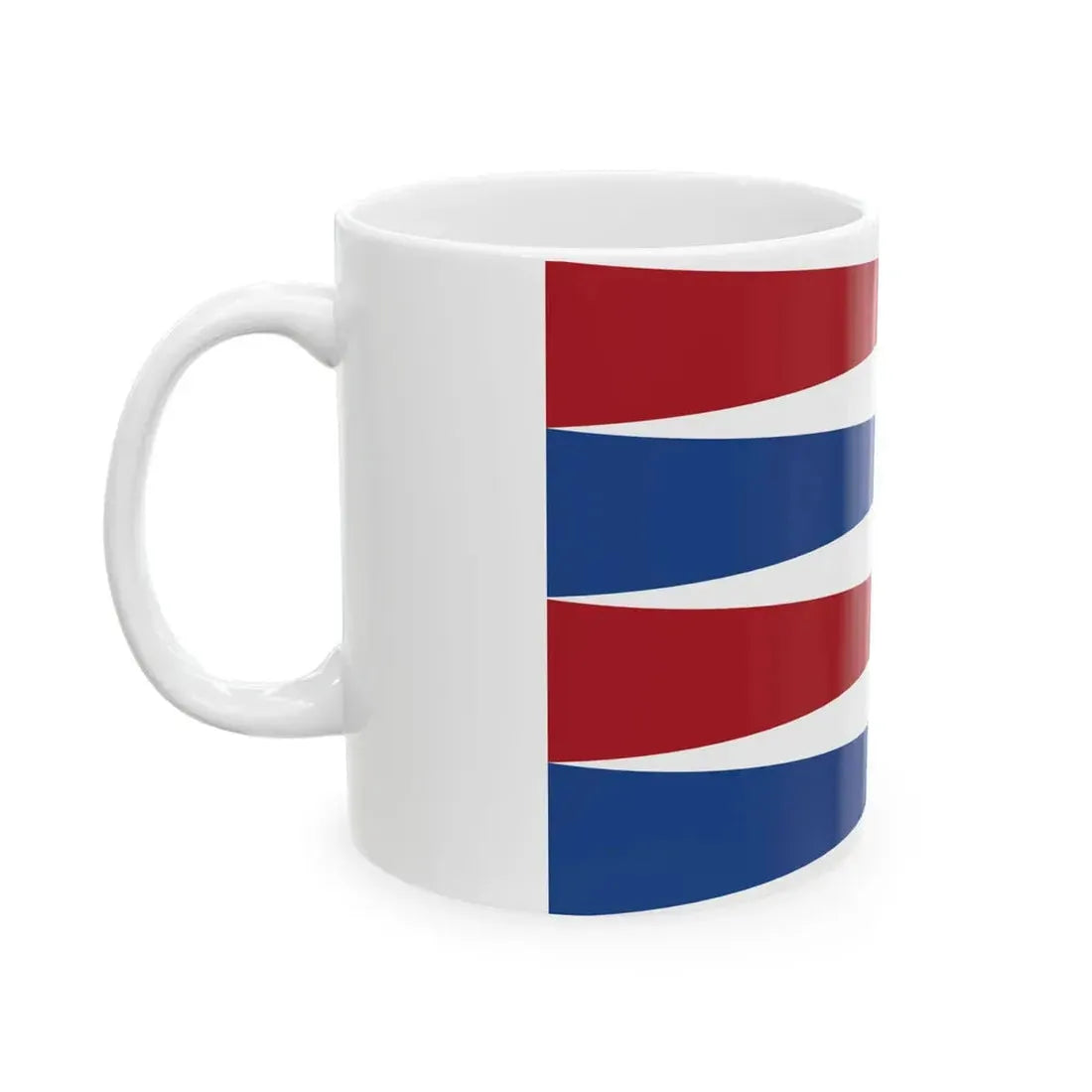 Flag of NVvV (Netherlands) White Coffee Mug - Go Mug Yourself